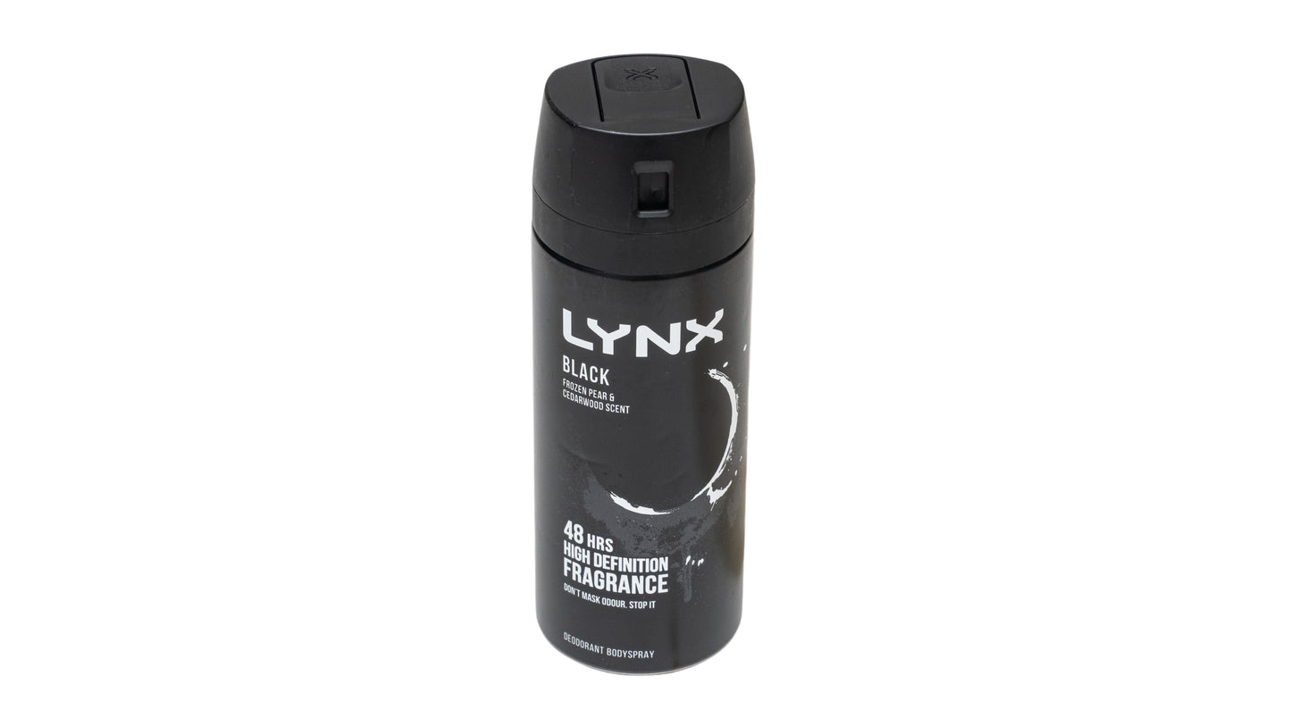Lynx Black Body Spray 150ml