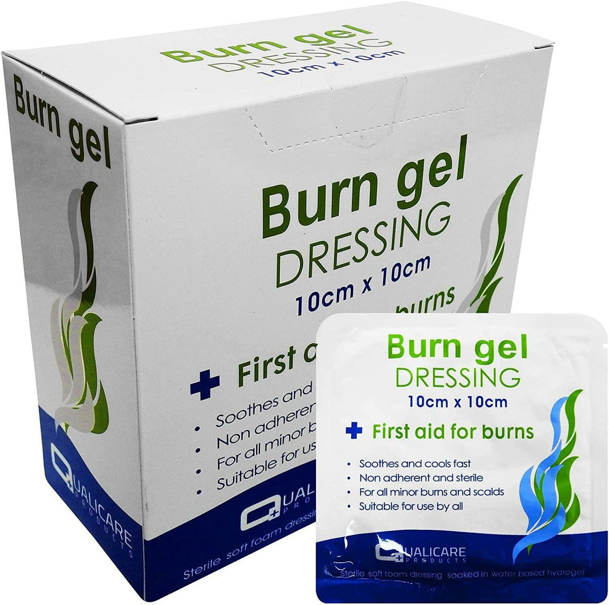 Qualicare Burn Gel Dressing 10 x 10cm
