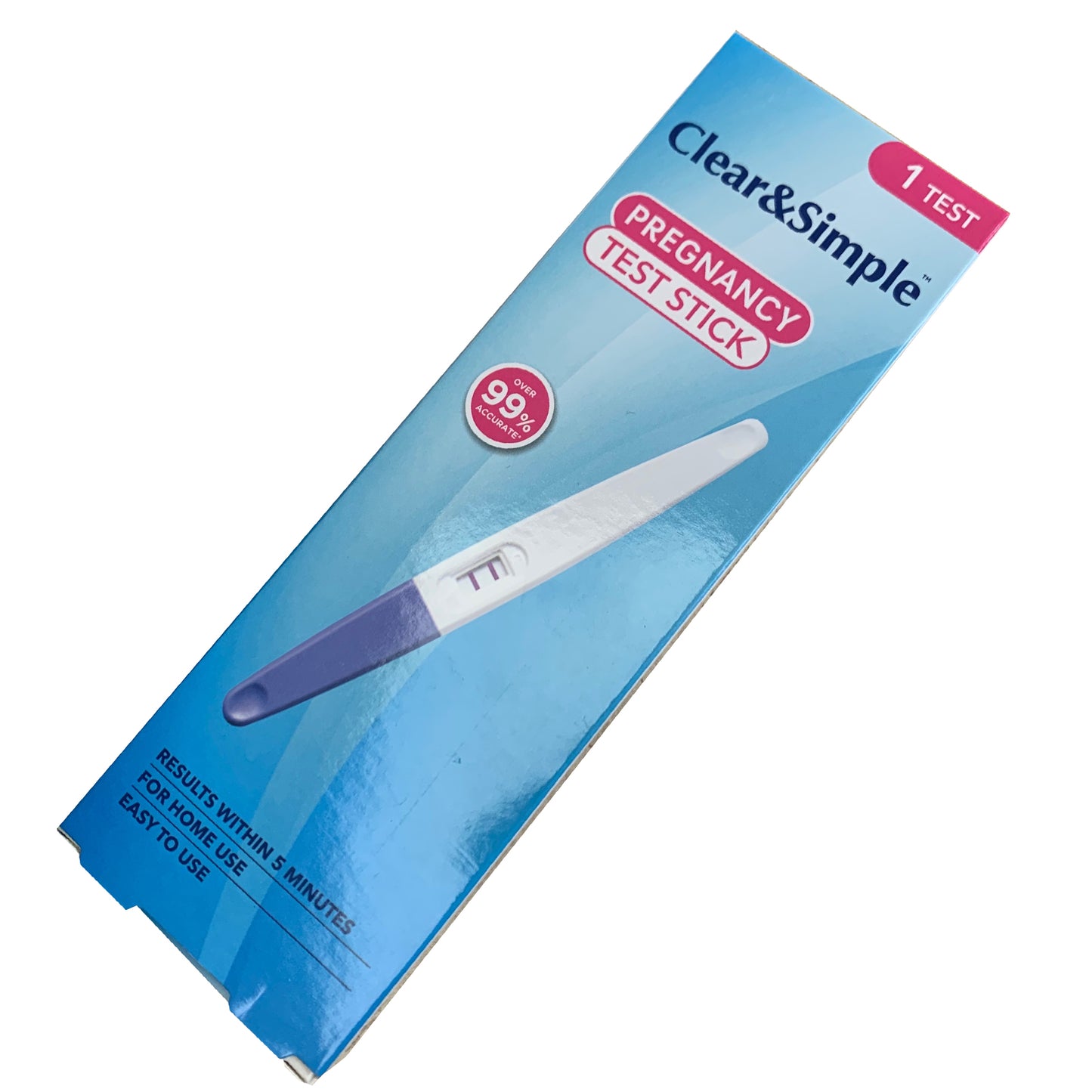 Clear and Simple Pregnancy Test