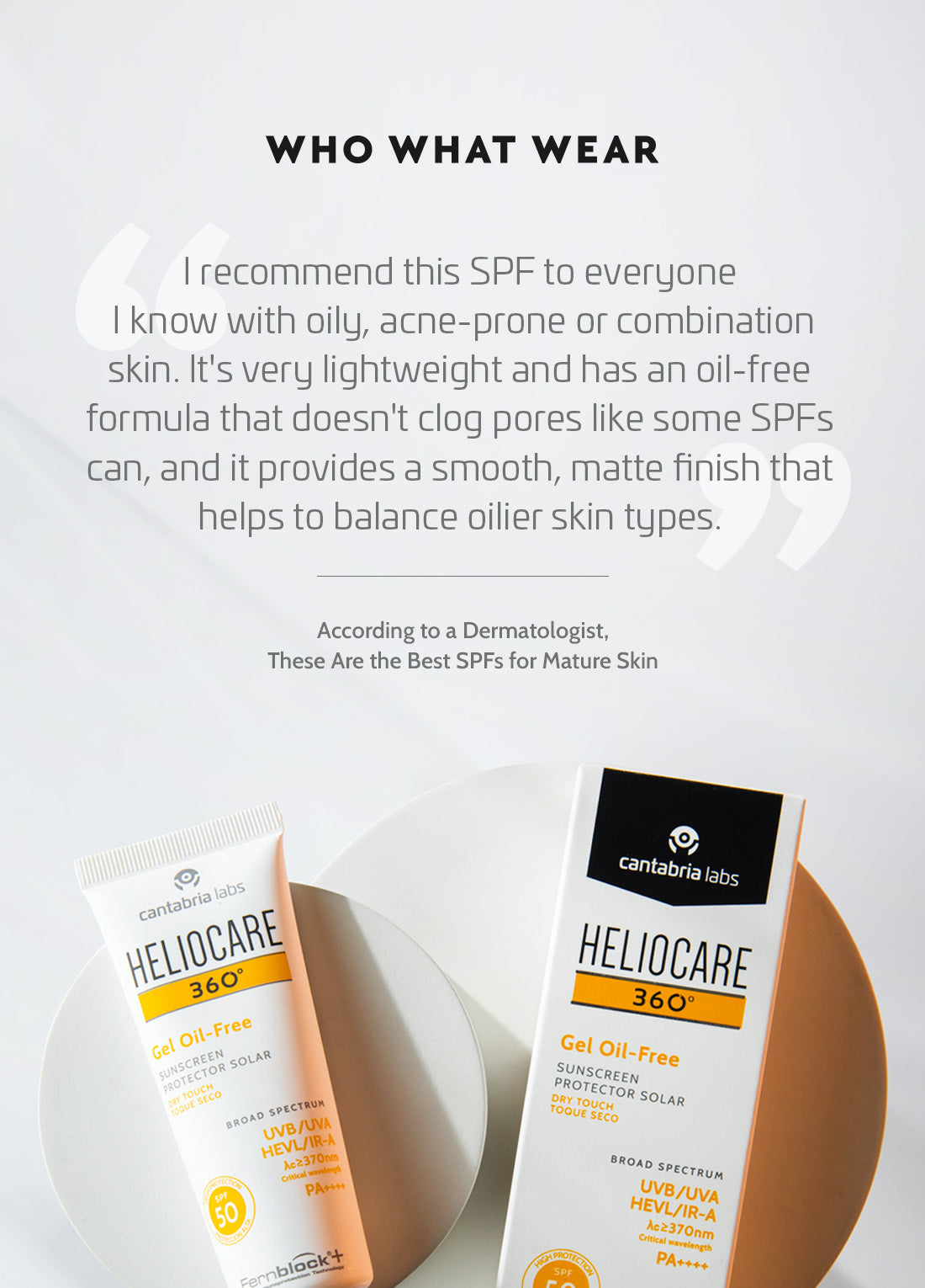 HELIOCARE 360 Gel Oil-Free SPF50