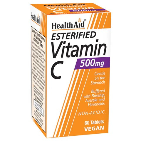 HealthAid Esterified Vitamin C 500mg Tablets (60 Pack)