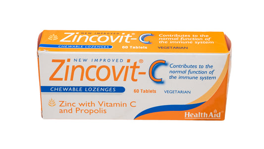 HealthAid Zincovit C Chewable Tablets (60 Pack)