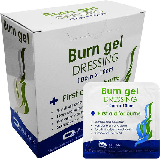 Qualicare Burn Gel Dressing 10 x 10cm