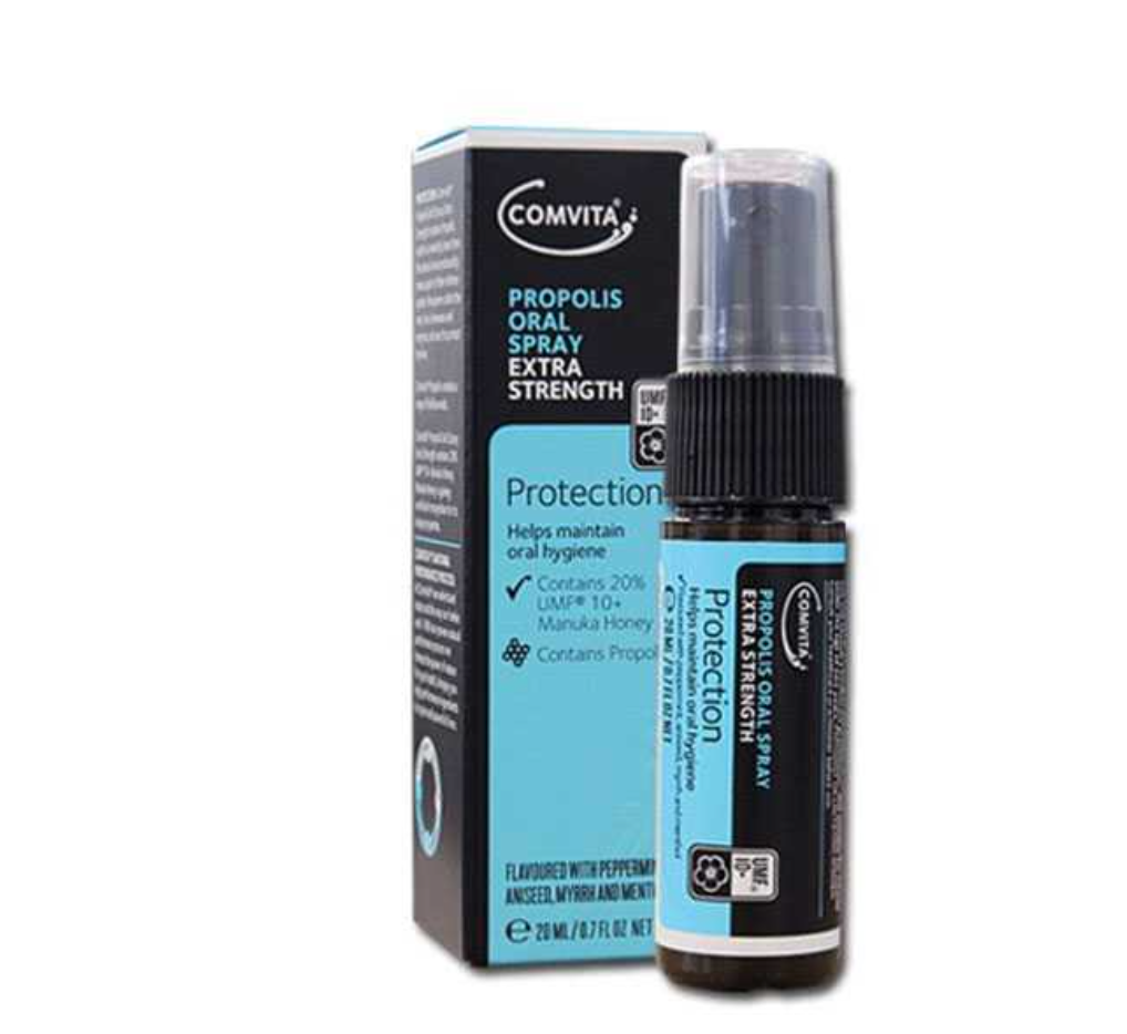 Comvita Propolis Oral Spray Extra Strength (20ml) - The Medicine Cupboard