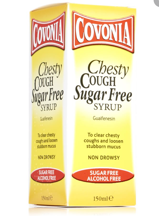 Covonia Chesty Cough Syrup - sugar free (150ml) - The Medicine Cupboard
