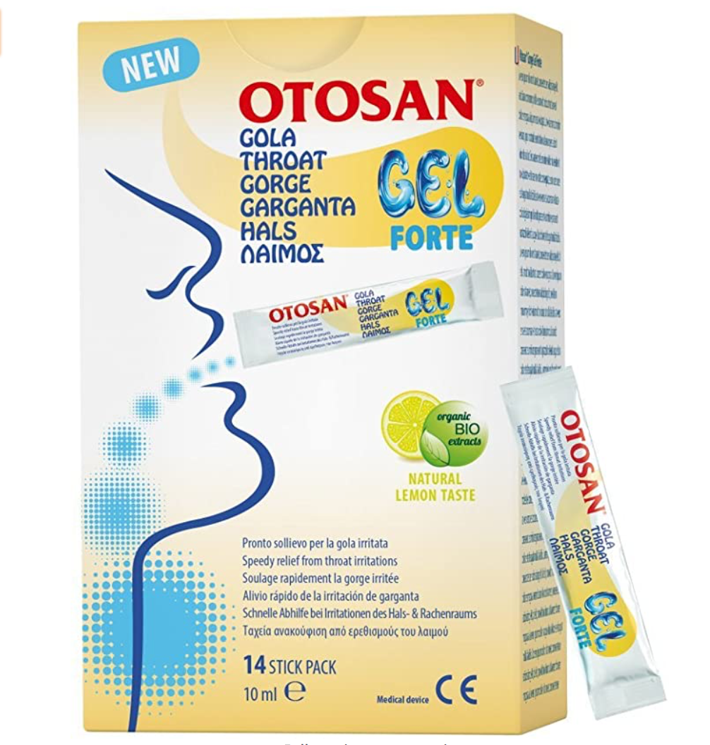 Otosan Throat Gel Forte (14 x 10ml) - The Medicine Cupboard