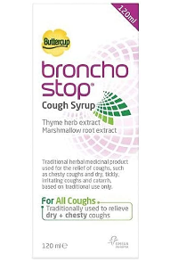 Broncho Stop Cough Syrup (120ml) - The Medicine Cupboard